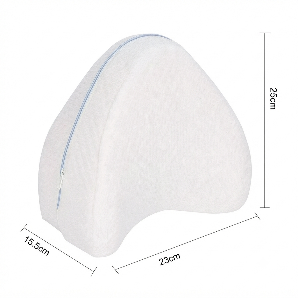 Kit Sono Perfeito | Travesseiro Cervical Ergonômico + Almofada Entre Pernas