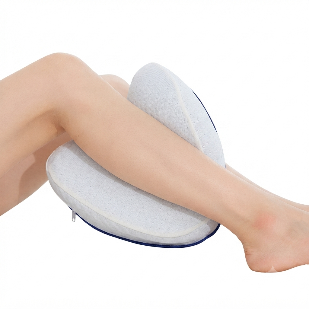 Kit Sono Perfeito | Travesseiro Cervical Ergonômico + Almofada Entre Pernas